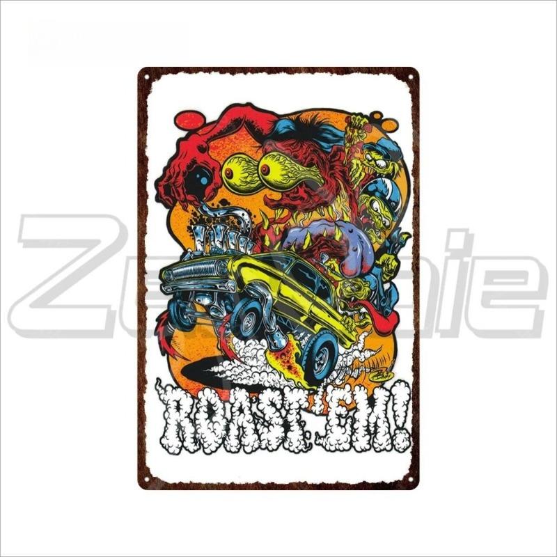 Retro Movie Poster Metal Sign, Vintage Cinema Wall Decor 20x30cm