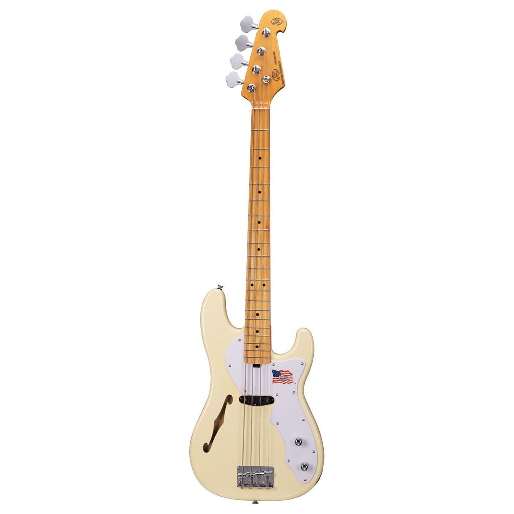 SX Bass Guitar Thinline Body TL Type Ash Body SBA2PH VWH