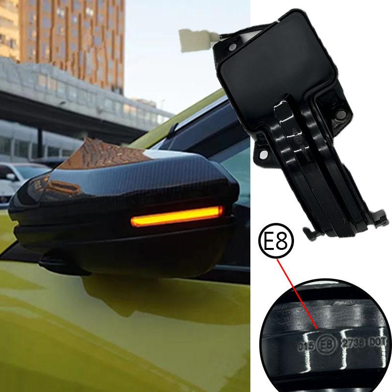 For Honda For Civic MK X MK10 10th FC FK 2016 2017 2018   Car Side Mirror Dynamic Turn Signal Light Sequential Blinker