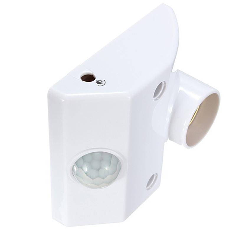 Kolip E27 220V Infrared Motion Sensor Automatic Light Lamp Holder Switch Intelligent Light Base