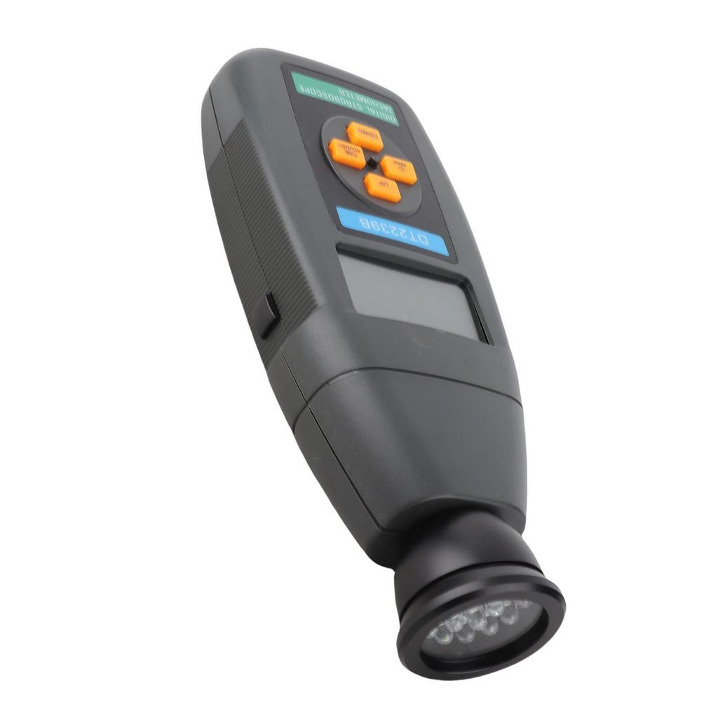 DT2239B Digital Stroboscope Photoelectric Flash Tachometer Revolution Meter Portable Handheld Revolution Meter