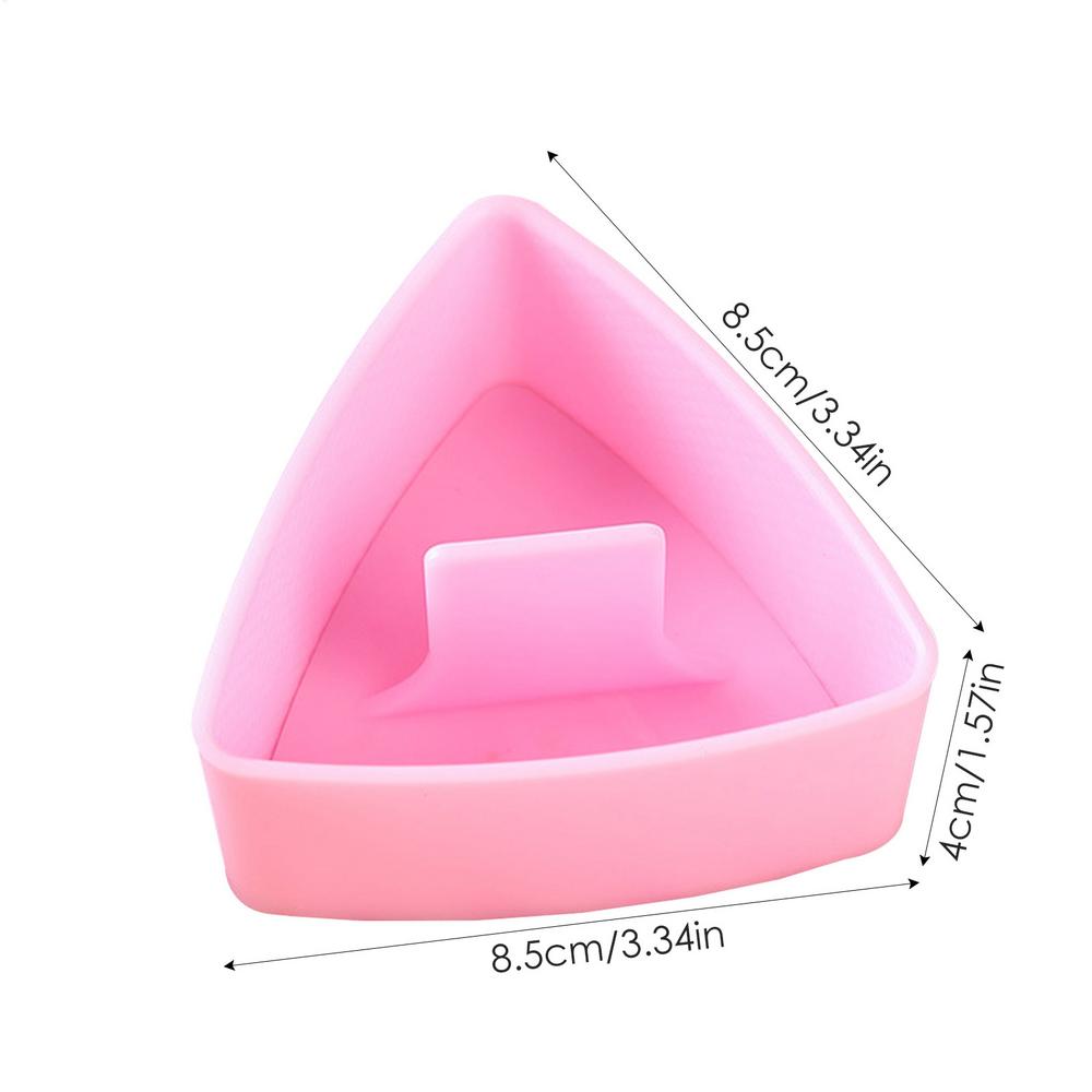 

Triangle Rice Mold Triangle Rice Shaper Mold Onigiri Mold Rice Mould Smooth Non-Sticky Rice Ball Maker for Restaurant Home