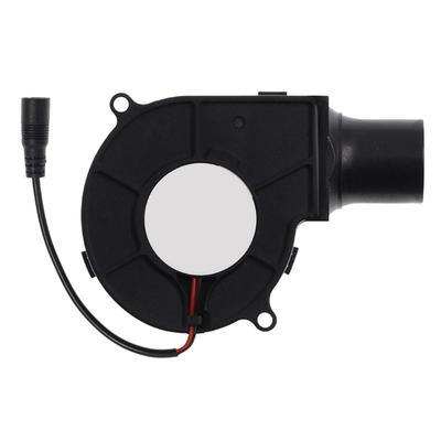 Portable Electric Fan Ball Bearing Air Cooling 7530 BBQ Blower Fan Centrifugal Blower Cooling Fan 3700RPM for Camping