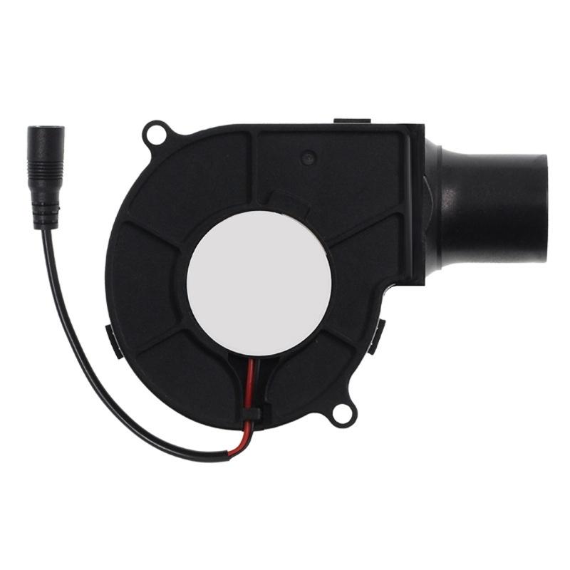 Electric Fan Ball Bearing Air Cooling 7530 Blower Fan for BBQ Camping Picnic Cooking Portable Centrifugal Cooling Fan