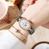 Luxury Watch For Women Diamond Waterproof Quartz Ladies Watches Fashion Elegant Oval Calendar Wristwatche Leather Strap