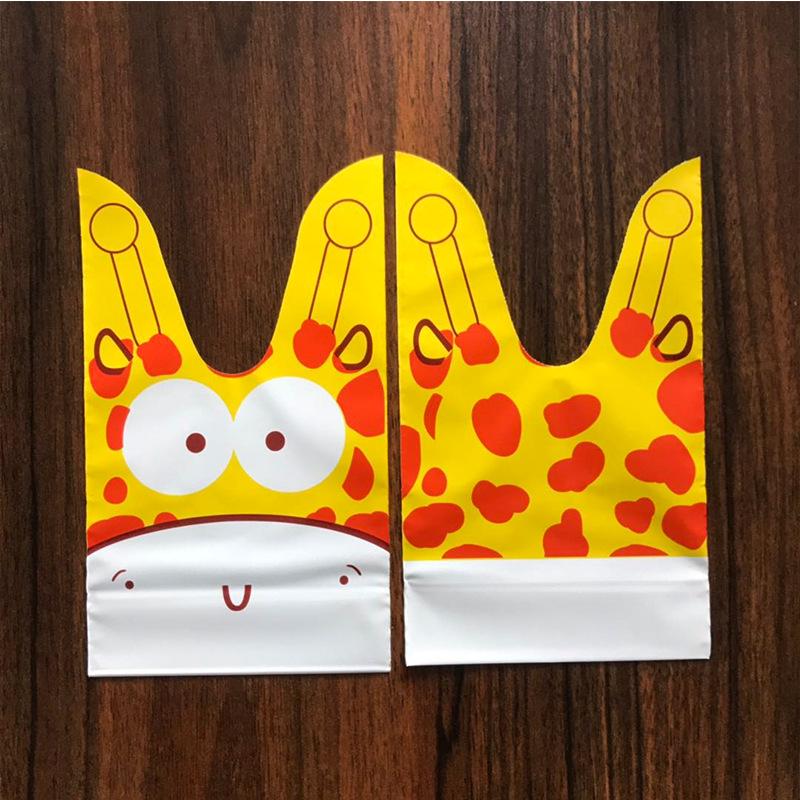 Children's Day Gift Bag: Snowflake Crisps, Snacks, Biscuits, Candy Rabbit Ear Packaging