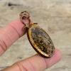 Bronzite Pendant Electroformed Copper Pendant Handmade Pendant Electroformed Jewelry Gemstone Pendant Wedding Gift Wonderful Copper Jewelry