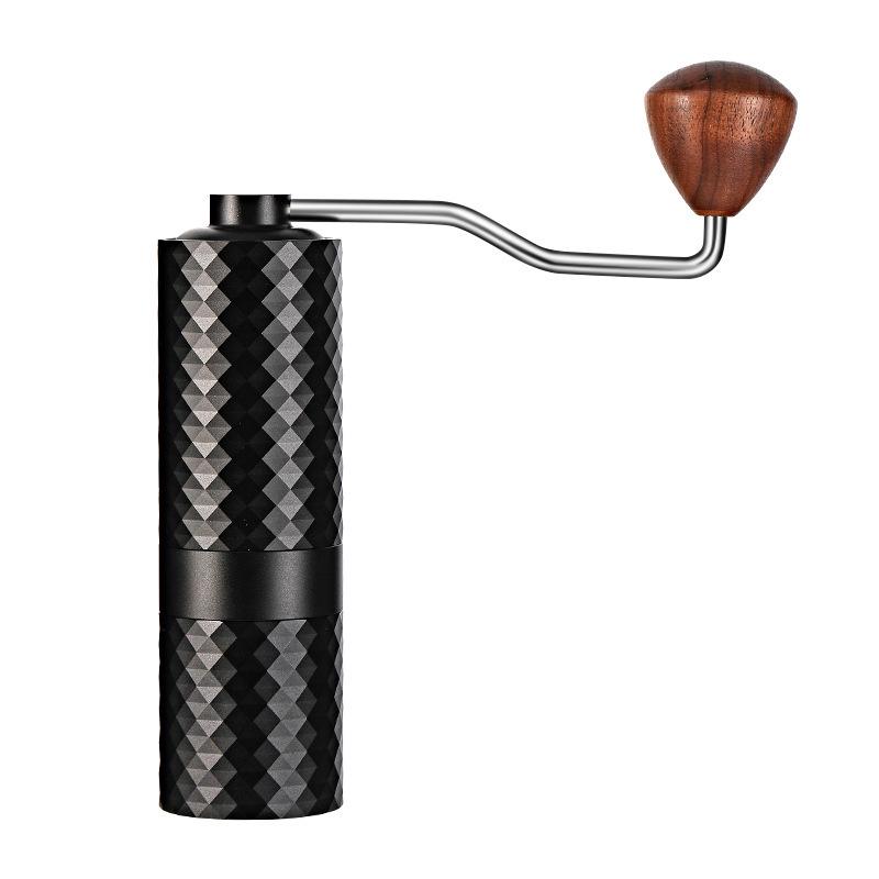 Compact Steel Core Manual Coffee Grinder - Hand-Powered Mill for Fresh Coffee Beans