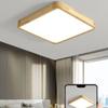 Modern LED Ceiling Light Wood Grain Golden One Light with 3 Colors Home Lighing Kitchen Bedroom Bathroom Surface Ceiling Lamp