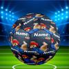 Custom Name Personalized Paddington Bear Print Size 5 Soccer Ball Training & Match Football, for Team, Kicking, Gift for Football Enthusiasts
