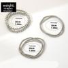 7pcs Beach Styles Geometric Beaded Bracelet Set Adjustable Length Designs Jewelry Accessory for Women and Teens