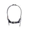 Metal Nose and Mouth Hook Gag for Women - Adjustable Erotic Facial Restraint