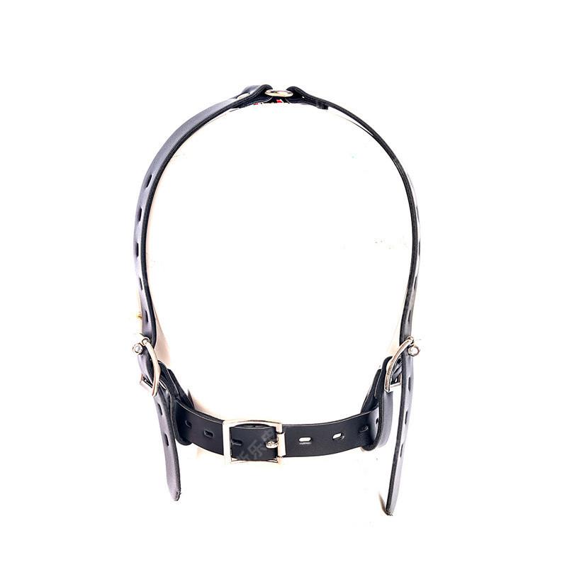 Metal Nose and Mouth Hook Gag for Women - Adjustable Erotic Facial Restraint