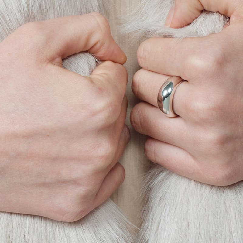 MONDAY EDITION Bold Open Ring