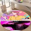 Personalized K-KPop Demon Hunters Round Chair Office Rug - Perfect for Mat, Office Chair & More - Ideal Gift for Birthdays and Holidays