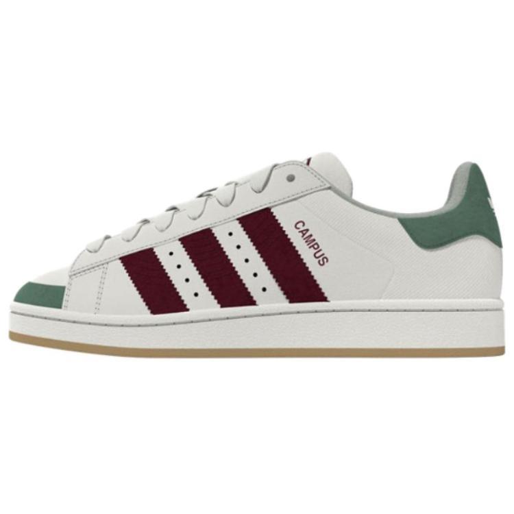 adidas Campus 00s White Burgundy Green Men s IE3914 EU 44⅔