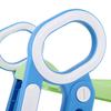 Baby Toddler Hard Toilet Chair Ladder Adjustable Safety Potty Training Seat (Blue   Green)
