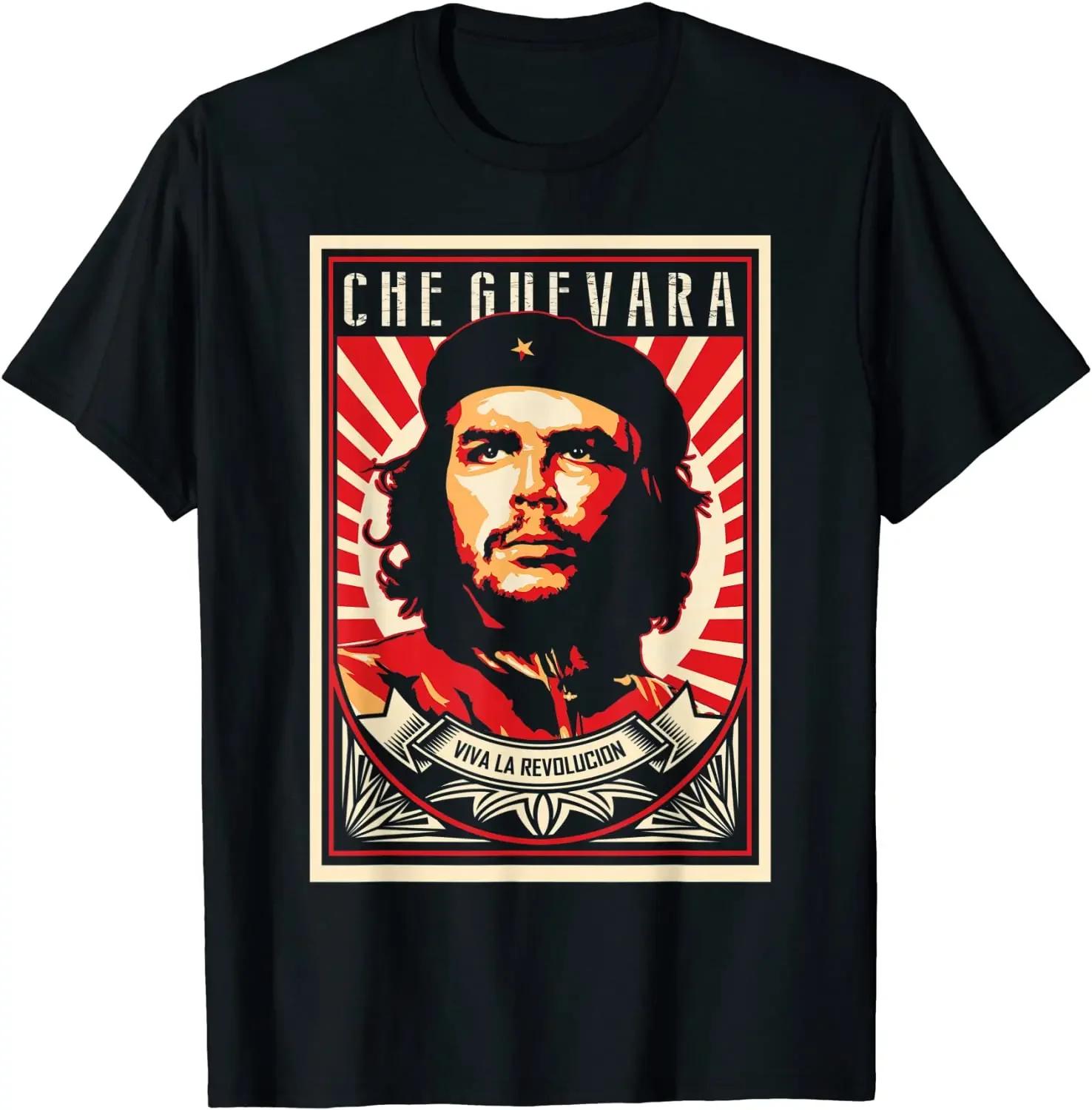 

Che Guevara Shirt Rebel Cuban Shirt Guerrilla Revolution T-Shirt Casual Short Sleeve Men women T Shirt Cool O-neck Tshirt S