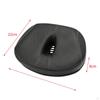 Fahrradsitz für Männer und Frauen, Komfortkissen, breiter weicher Sattel PU-Fahrrad ohne Nase,
