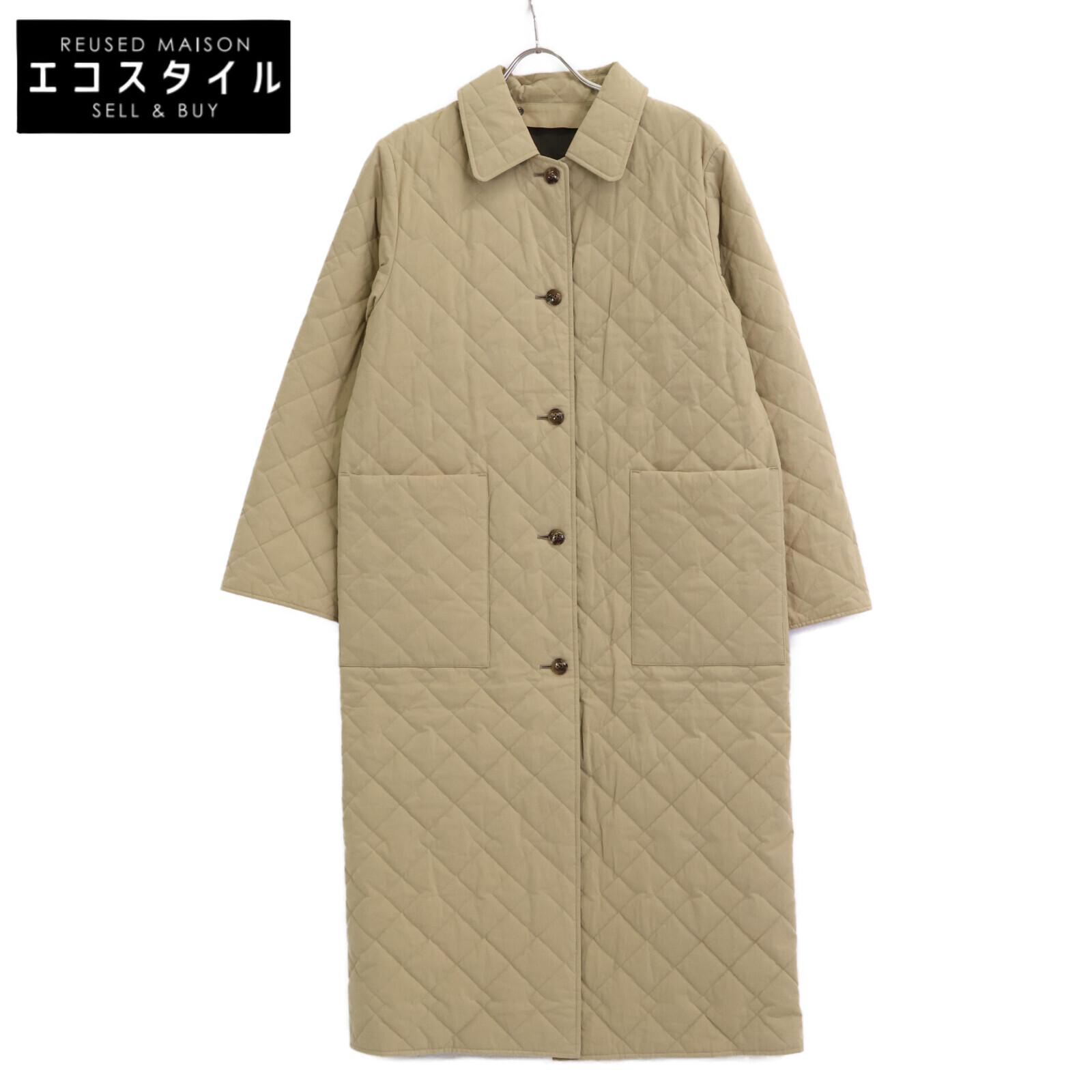 

Steven Alan Khaki reversible quilted long coat coat M beigeUsed