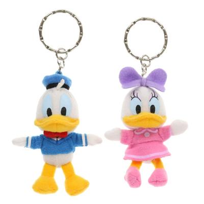 Disney Par Maskot Nyckelringar (Kalle Anka & Kajsa Anka) Nyckelring Nyckelring Par Merchandise Resort Exklusiv