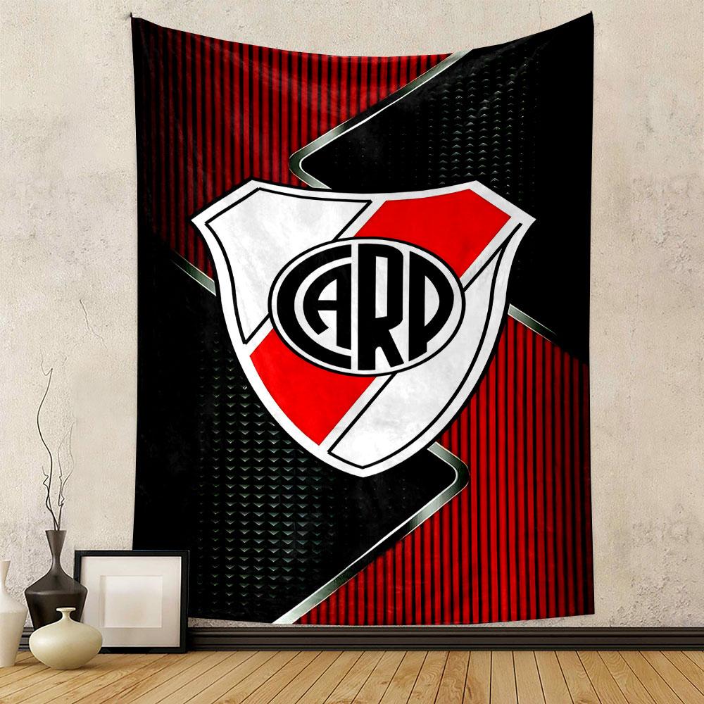 Red and Black Shield Design Decor Patterned Tapestry Home Decor, Suitable for Bedroom and Living Room, Gift