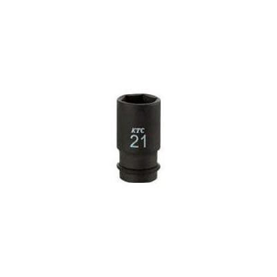 Kyoto Tool Impact Wrench Socket 34mm X Drive X 75mm Overall Thin Wall (KTC) BP4M34TP, 12.7mm Length, Semi-Deep