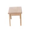 Miniature Model Mini Oak Dining Table Chairs Table Table Food Play Dollhouse Accessories Diy