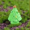 Christmas Micro-landscape Accessories Christmas Tree Ornaments of Various Sizes Resin Handicraftsand Cute Home Decorations