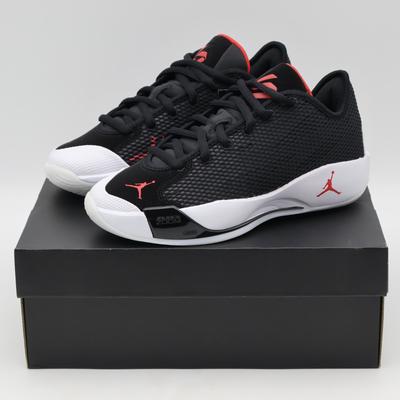 IF1611-001 Luka 77 Bred Basketball Shoes Black White University Red (Menas)