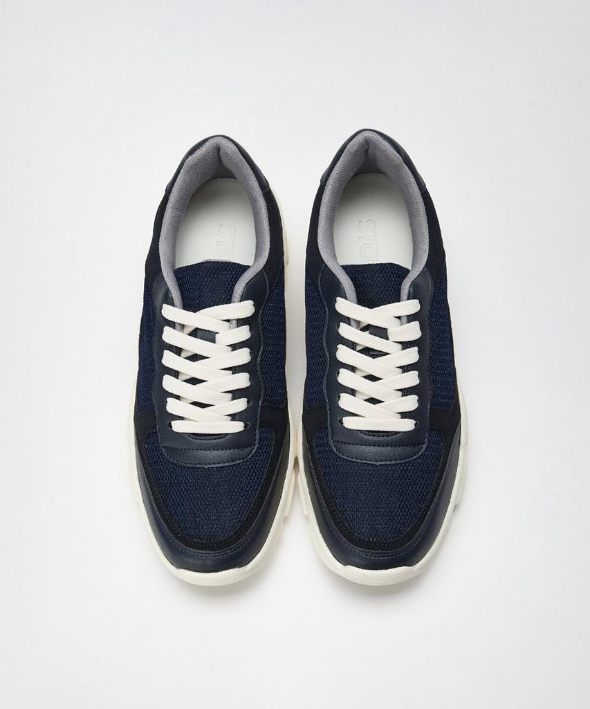 Stco [Rnw] Height-Increasing Mesh Runner Navy_Sfwvz63Tsn