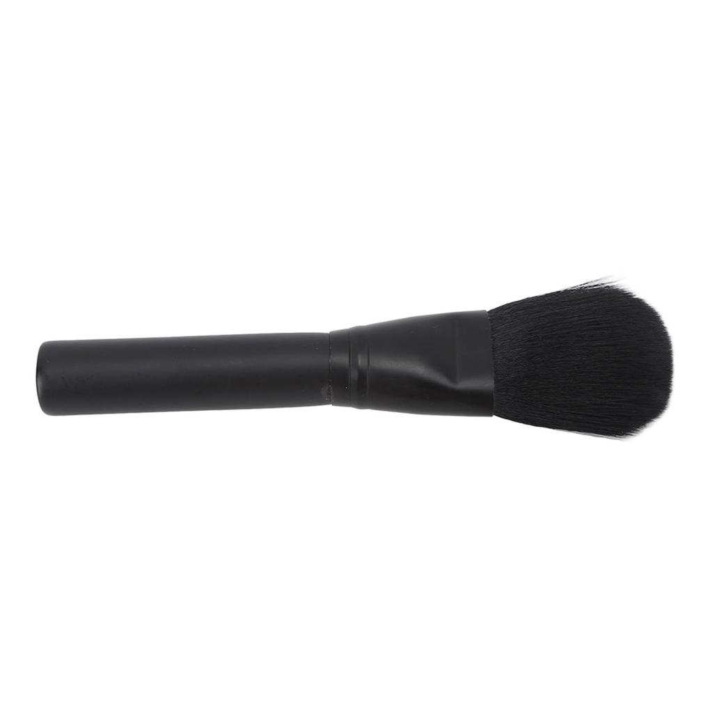 Large Powder Makeup Brush Soft Fluffy Wide Flat Top Blending Brush for Foundation Blush Black