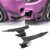 Adatto Per BMW F80 M3 F82 M4 2 pezzi Fibra di Carbonio Accessori Car Styling Labbro Paraurti Anteriore Pinna Splitter Spoiler Canard Adesivo