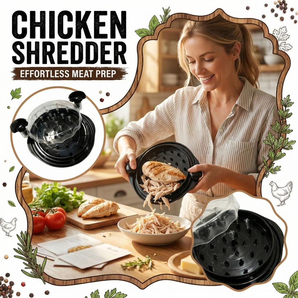 Transparent Lid Chicken Mincer