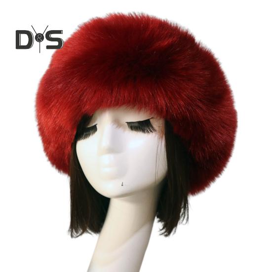 

Женская повязка на голову из искусственного меха осень-зима плюшевая без полей без верха мягкая пушистая шапка утепленный зимний аксессуар