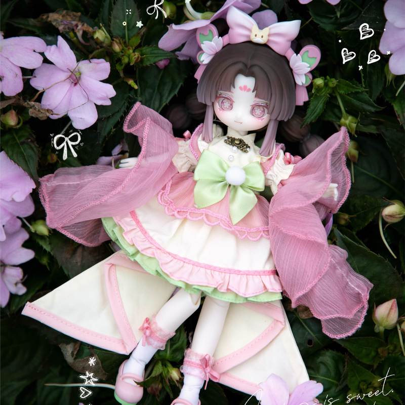Cartoon Kikura Chronological Echo Seasonal Healing Series Blind Box 12 Point Bjd Action Figures Toys Mystery Box Surprise Gifts