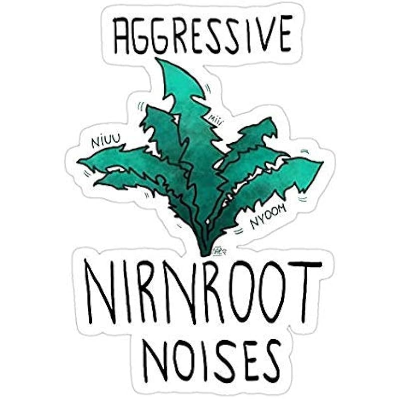 

Агрессивные шумы корня Нирна, наклейка Skyrim Decal Graphic - наклейка Decal 3inch 1pc