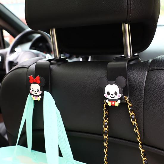 Convenient Car Hook Easy Installation PP Multifunctional Cute Car Seat Hanger for Auto