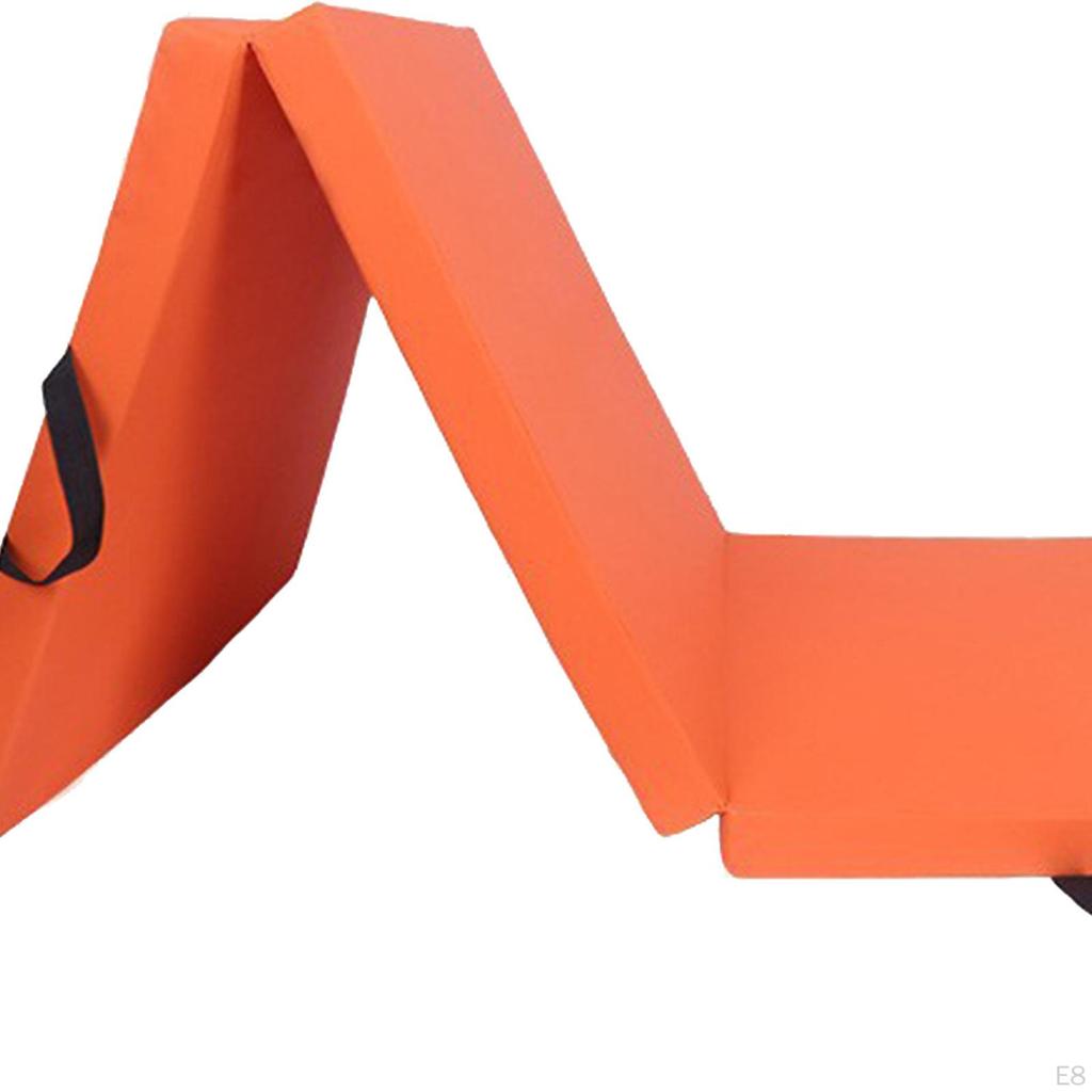 Collapsible Exercise Mat Foldable Yoga Pad for Gymnastics Balance