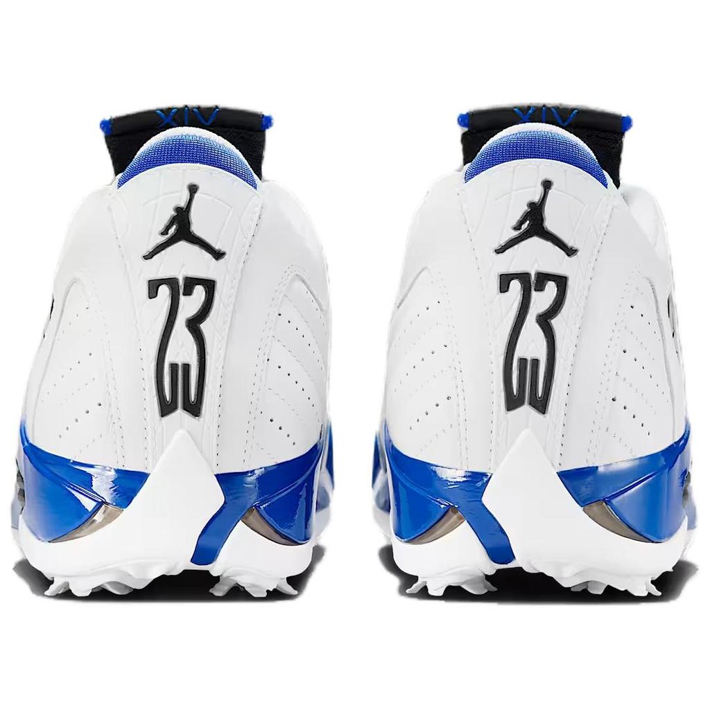Jordan Air Jordan 14 Abrasion Resistant Low top Golf Shoes Men's Blue White HJ7710-101