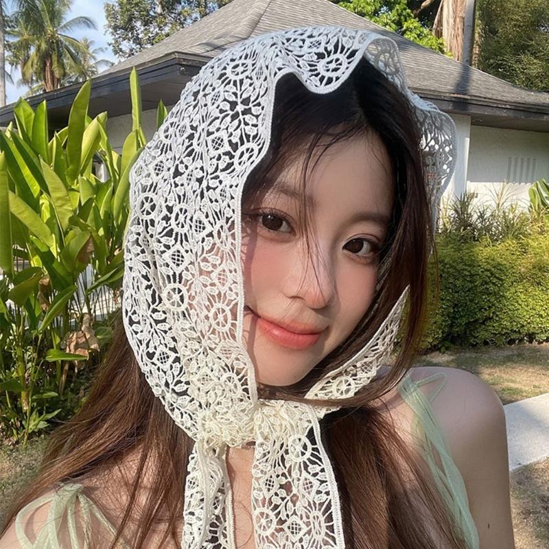 Cotton Bandana Comfortable Breathable Soft Scarf Accessories Fashion Headwrap for Outdoor Sports and Travel