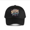 Legendary Steve Vintage Name Typogra Baseball Cap Fashion Outdoor Sports Sunhat Unisex Snapback Cap Womens