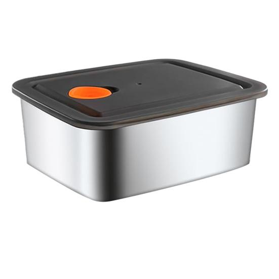 1/2/3/4/5/6/8/10Pcs Food Storage Containers Set Lunch Box Stainless Steel Stackable Snack Containers