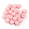 10pcs 19x14mm Hexagon Silicone Beads For Jewelry Making DIY Handmade Necklace Bracelets Phone Key Chain Decoration Accessories