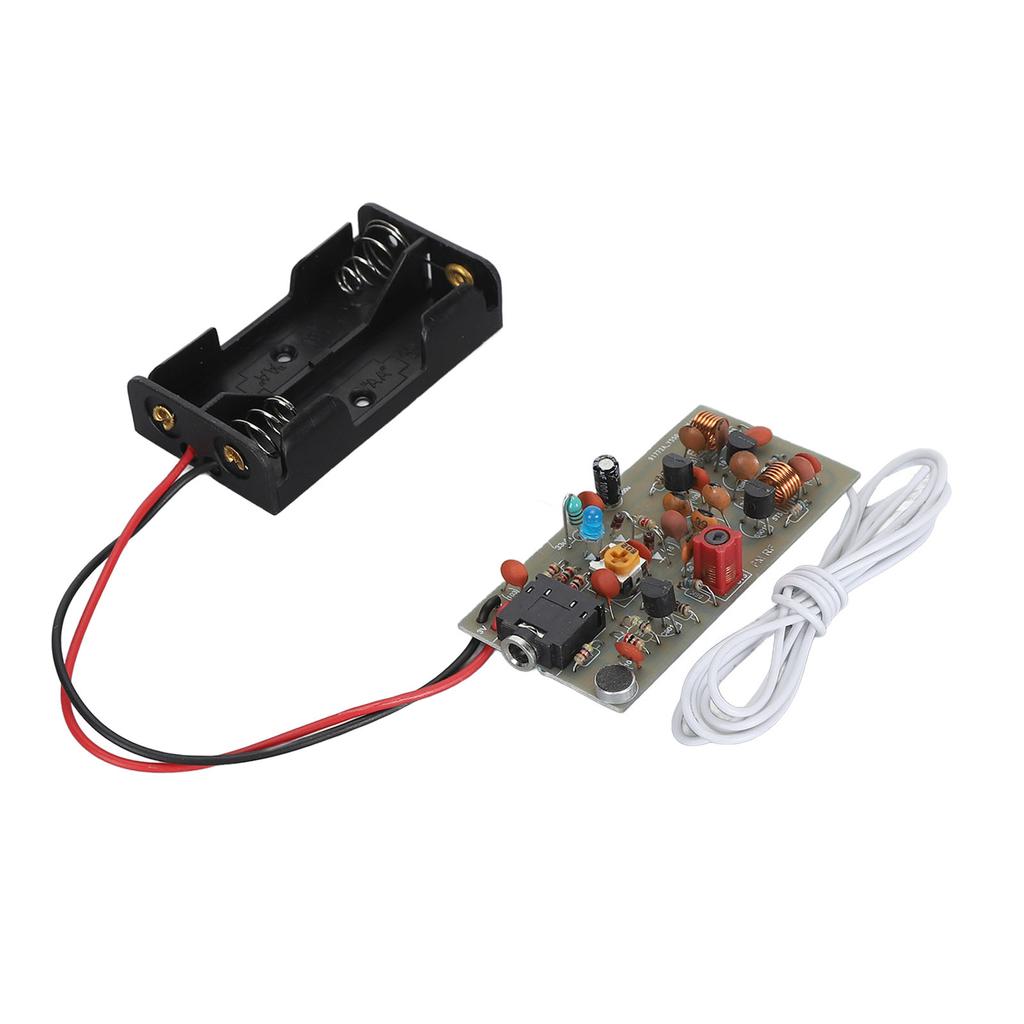 FM Transmitter Module Kit Adjustable Wireless Microphone Board Frequency PCB Board for Electronic