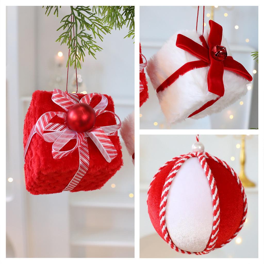 Christmas Tree Ornaments With Foam And Fabric For Holiday Decor And Gift Packaging