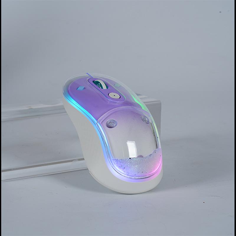 BENWIS Silent Colorful Dual-Mode Ergonomic Wireless Bluetooth Gaming Mouse with Rechargeable Battery