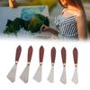 6PCS Smooth Polished Surface Oil Painting Spatula Set Color Mixing Knives  Art Studio Drawing