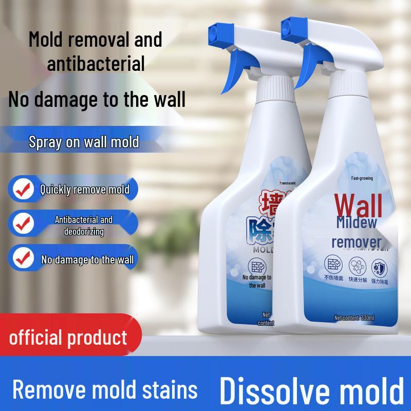 Mold Remover Spray for White Walls and Bathroom Surfaces