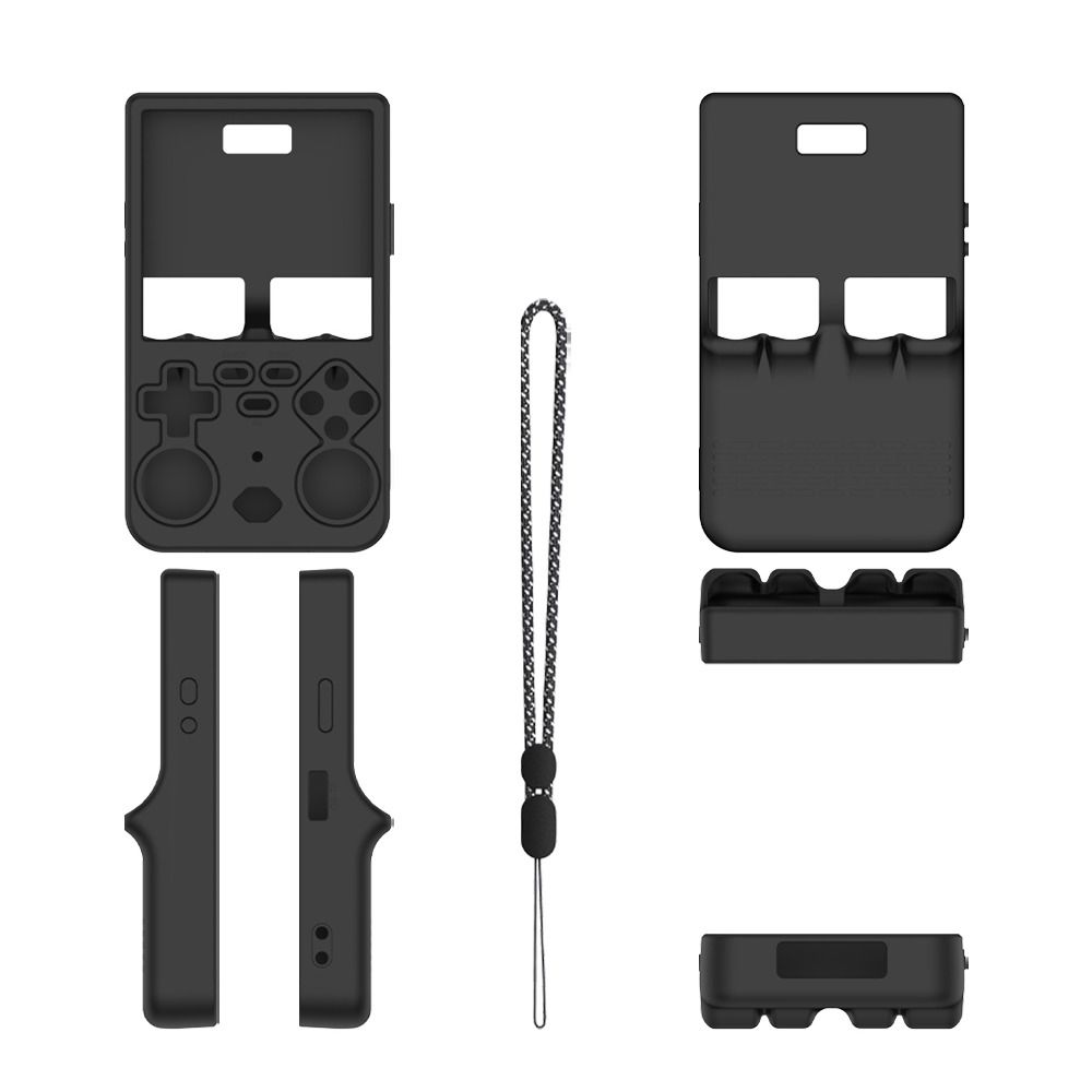 Anti-Scratch Game Console Cover Silicone Sleeve Shell for R36 Ultra Handheld Game Accessories